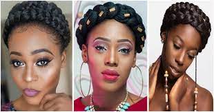 This style of hair is preferably done on the braided crown is very trendy these days, because it gives the look of greek goddess to women who wear this kind of hairstyle. Halo Braids Or Crown Braids Hairstyle Idea For Black Women Afroculture Net