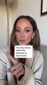 How does someone go from #bartender to #sportscaster ? Just in time for the  #SuperBowl, #KayAdams breaks down her journey to reporting