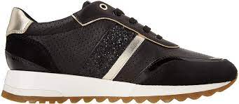 Amazon.com: Geox Tabelya - Zapatillas deportivas para mujer, color negro :  Ropa, Zapatos y Joyería