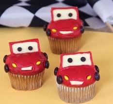 5 Recetas Para Ninos De Coches Pequeocio Petits Gateaux Disney Gateau De Voiture Recette Cupcake