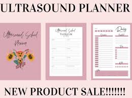 Ultrasound Tech Pink Sonographer School Technician Planner ...