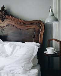 Browse through our wide selection of brands, like everly quinn and. French Headboard Two Tone Wood Stain Updated Simplified French Bed Home House Interior Interior