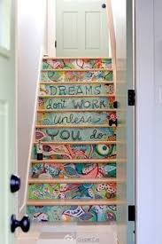 You do not need to spend a fortune on your staircase. 120 Painted Stairs Ideas Stairs Painted Stairs House Design