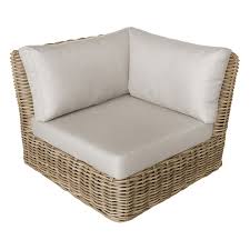Oversized corner chair at wayfair, we want to make sure you find the best home goods when you shop online. Hamptons All Weather Wicker Corner Chair With Cushion At Home