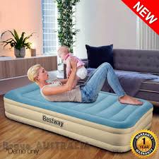 Bestway Single Air Bed Home Blow Up Inflatable Mattress Built In Pump Camping Inflatable Mattress Air Bed Inflatable Bed