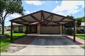 Carport kits come with free installation on your level lot or cement pad. Free Standing Steel Carport Pictures Kirby Job San Antonio Texas Diy Carport Carport Designs Carport Plans