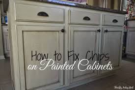 Find a quartz that matches the dove white of the cabinets. Thrifty Artsy Girl White Glazed Cabinet Transformations Touch Ups And Maintenance A Year Later