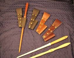 Details About Leather Magic Wand Holster Sheath Carry Case Belt Loop 3 Colors Kreativ