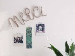 Schriftzüge dienen dazu individuelle aufklebersprüche und slogans für unternehmen zu erstellen. Design Technologie Diy Deko Schriftzug Aus Wolle Und Draht Home Style Notes