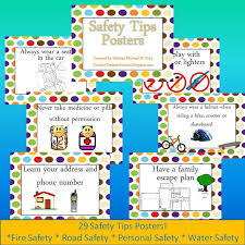 29 Safety Tips Posters Fire Safety Personal Safety Road Safety Water Safety Road Safety Safety Posters Safety Tips