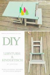 A Learning Tower Is The Classic For Little Kitchen Helpers This Is The Ikea Hack For Small Kitchens The Learning In 2020 Learning Tower Learning Tower Diy Ikea Hack