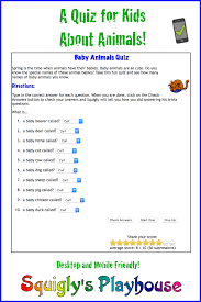 Free pdf printable animal quiz worksheets. Baby Animals Quiz Animal Quiz Quizzes For Kids Fun Quiz