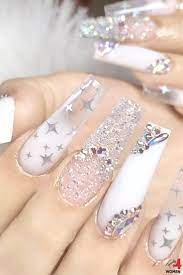 Lo mejor de las uñas acrílicas es que puedes dejar volar tu imaginación para realizar cualquier diseño que quieras. Unas 2020 Tendencias Acrilicas Cortas Unas De Gel Bonitas Unas Postizas De Gel Unas Para Quinceaneras
