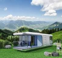 Space Capsule House Modular Moveable House Luxury Prefabricated Cabin  Prefabricated Pod House Container Manufacturer