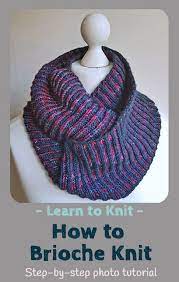 Our brioche hats use the single color in the round brioche stitch. How To Two Colour Brioche Rib In The Round Jo Creates