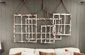 Huge Hanging Window Frames Set Of 4 Window Frame Decor Frame Wall Decor Frames On Wall