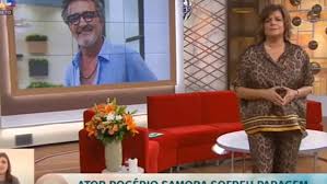 El inquieto, la caja (2006). Julia Pinheiro Deseja As Melhoras A Rogerio Samora Que Volte Rapido Para Junto Do Publico