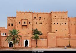 The kasbah of Taourirt in the old city of Ouarzazate. Morocco Stock Photo - Alamy
