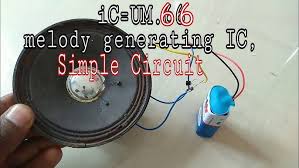 Название/part no um66t19l и другие. Melody Generator Using Ic Um66 Series Youtube