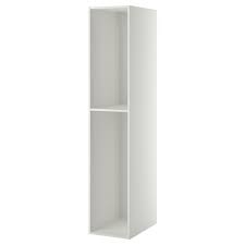 Armoire a balai pax wardrobe frame white 75x58x201 cm ikea. Metod Structure Element Armoire Blanc 40x60x200 Cm Ikea