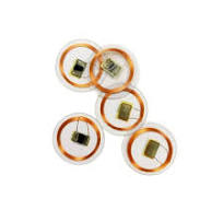 Factory Price NFC PVC Coin Tag 25 mm 13.56MHz Round Token RFID Tag