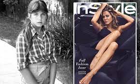 Jennifer aniston was born in sherman oaks, california, to actors john aniston and nancy dow. Jennifer Aniston 49 Confesses She Was Bullied As A Child Because She Was On The Chubby Side Daily Mail Online