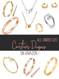 Amazon Designer Cartier Dupes In 2020 Amazon Jewelry Nail Bracelet Love Ring