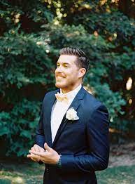 Navy Grooms Suit Groom And Groomsmen Wedding Groom Groom Style