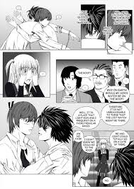Death Note Doujinshi Page 143 By Shaami Death Note Death Note Manga Death Note Fanart