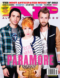 Paramore Alternative Press Magazine Issue 282 Paramore Paramore Hayley Williams Ap Magazine