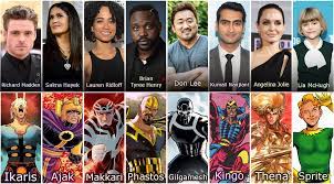 In the light of eternity, time casts no shadow. D23 Expo 2019 Meet Marvels The Eternals Cast Heroes And Powers Blackfilm Com