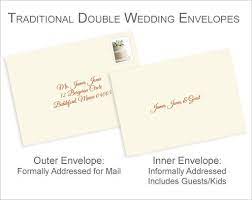 Properly Address Pocket Invitations Without Inner Envelopes Addressing Wedding Invitations Wedding Invitation Envelopes Wedding Invitation Etiquette