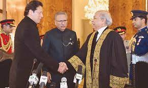Chief justice — the chief justice in many countries is the name for the presiding member of a supreme court in commonwealth or pakistan — this article is about the nation of pakistan. Gulzar Takes Over As 27th Chief Justice Of Pakistan Newspaper Dawn Com