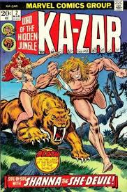 Ka Zar 1 Return To The Savage Land Issue Comics Marvel Comics Classic Comic Books