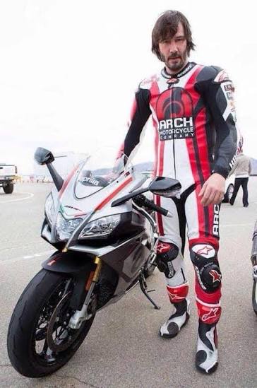 Keanu Reeves Reports suggest he may be at the TT doing a documentary