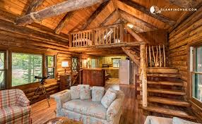 Maybe you would like to learn more about one of these? Lakefront Log Cabin Rental Set In Forestry Of Adirondack Park New York Log Cabin Homes Log Cabin Rentals Log Cabin Interior
