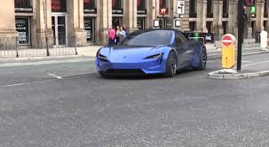 Search only for tsla roadster Tesla Roadster In Stunning Blue Rips Through London Streets In Concept Video