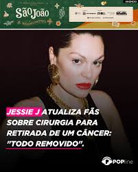 Jessie J continua com a mente positiva na total cura após passar por uma  cirurgia para retirada de um câncer de mama. A cantora usou as redes  sociais para atualizar os fãs