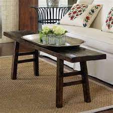 You can think of the coffee table as a piece of larger puzzle that is the décor of your living room. Bench As A Small Coffee Table Likey Coffee Table Small Coffee Table Farmhouse Coffee Table Decor