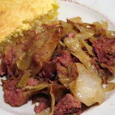 Fried Cabbage And Corned Beef Recipe Corned Beef Recipes Cabbage Recipes Corn Beef And Cabbage