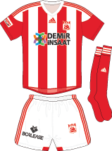 Formed in 1967, the currently play in the süper lig. Sivasspor