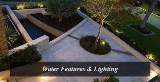 Transform Your Garden With Brighton Landscaping Breath Taking Water Features And Lighting In Adelaide Ht Water Feature Lighting Water Features Garden Lighting