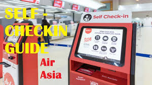 Airasia cabin baggage on board and check in baggage q&a: Self Check In Air Asia Guide Process At Don Muang Airport Bangkok No More Stand In Queue Youtube