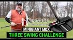Testing the SeeMore MiniGiant MDX Putter | THREE SWING ... - YouTube