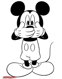 Mickey mouse coloring pages 281. Mickey Mouse Face Coloring Pages
