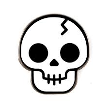 Simple step by step instructions are represented in such a way that any young artist will be able to learn how to draw celebrities. Skull Enamel Pin Etsy In 2021 Easy Skull Drawings Simple Skull Drawing Skulls Drawing