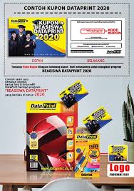 2020 Beasiswa Dataprint Untuk Smp Sma Mahasiswa D3 D4 S1