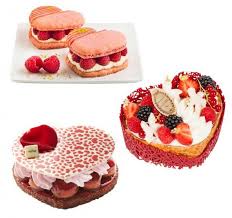 Les Desserts Gourmands Coeur Framboise Biscuit Macaron Framboises Entieres Creme Chantilly Dessert Gourmand Glacage Framboise Creme Fouettee Aux Fraises