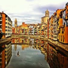 Girona Onyar River Photo Stood At This Very Same Spot Travel Around The World Girona Cycling Vacations