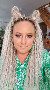 Extensiones de rastas sintéticas rizadas Ariel DE/SE. rastas sintéticas